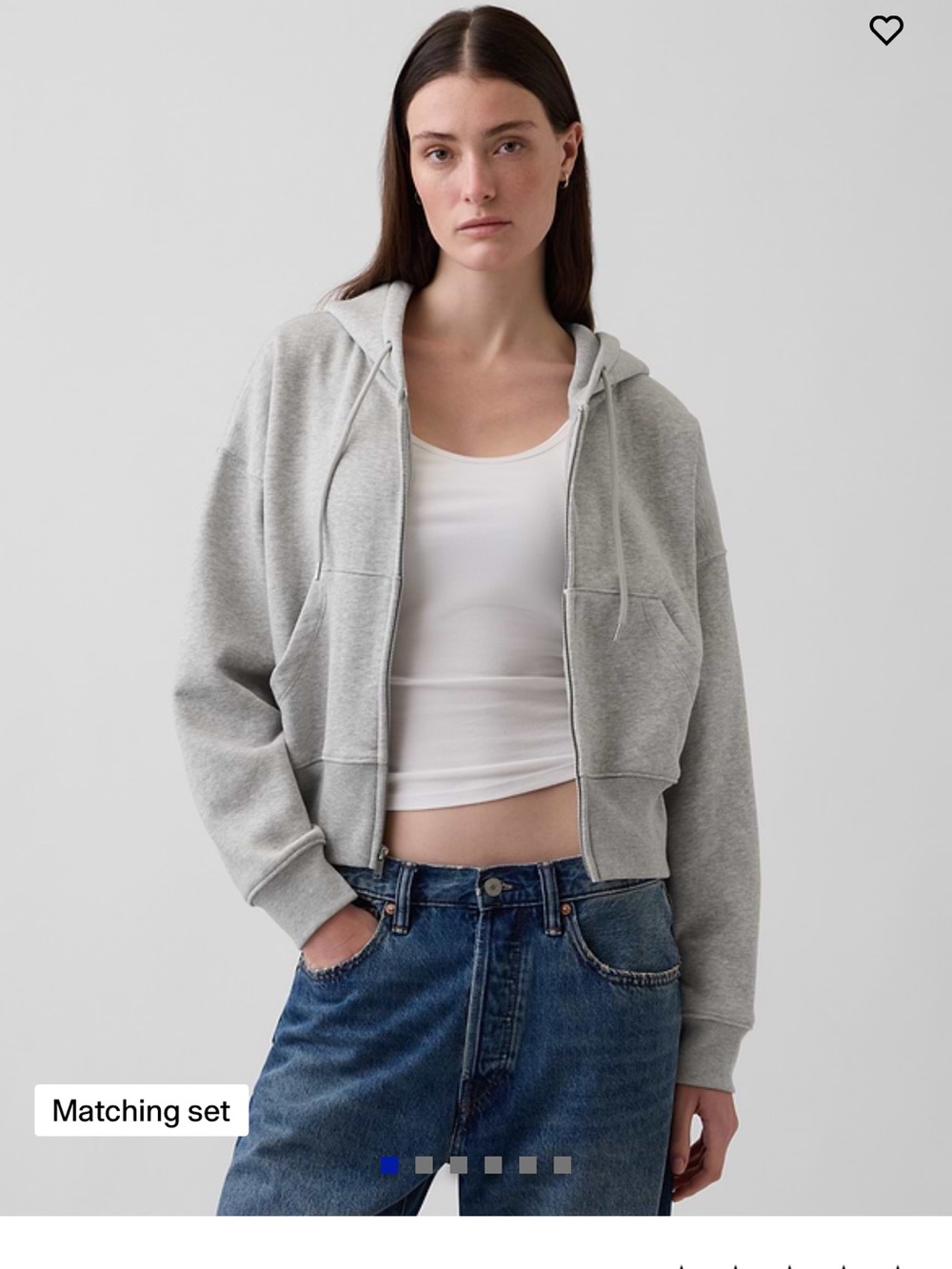 GAP VintageSoft Wedge Hoodie